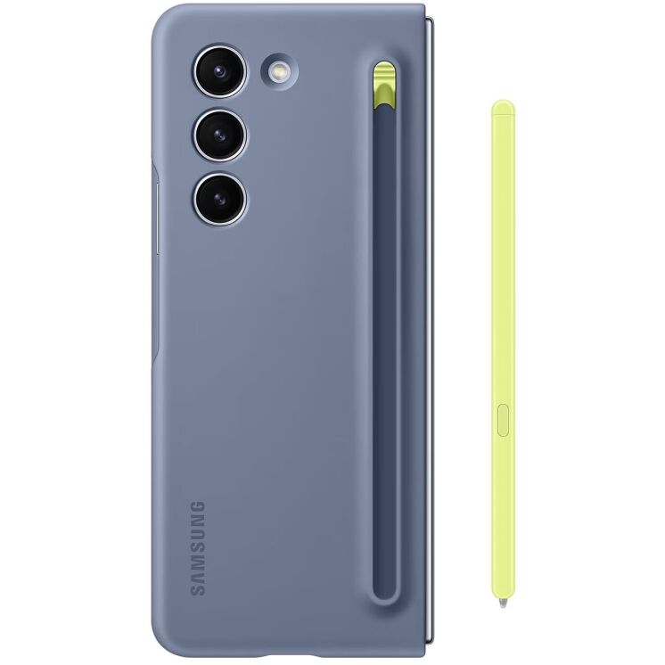 Захисний чохол Slim S Pen Case для Samsung Galaxy Fold 5 (EF-OF94PCLEGUA) - Icy Blue: фото 2 з 4