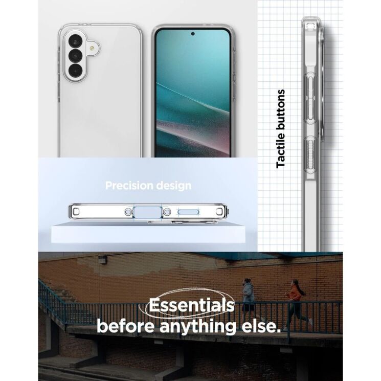 Защитный чехол Spigen Liquid Crystal для Samsung Galaxy A37 (A376) ACS11132 - Crystal Clear: фото 15 из 15
