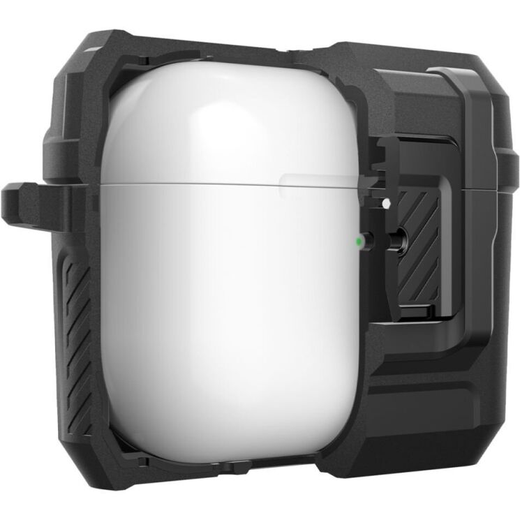 Защитный чехол Spigen Lock Fit для AirPods Pro 3 (ACS09825) - Matte Black: фото 10 из 19