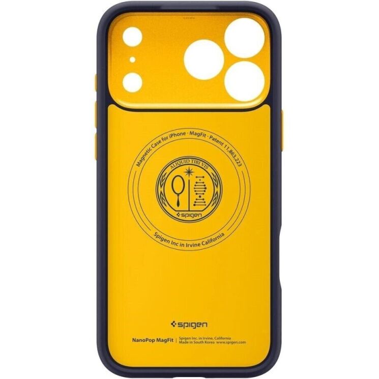 Захисний чохол Spigen Nano Pop (MagFit) для iPhone 18 Pro (ACS12178) - Navy (440103N) Захисний чохол Spigen Nano Pop (MagFit) для iPhone 18 Pro (ACS12178) - Navy: фото 4 з 10