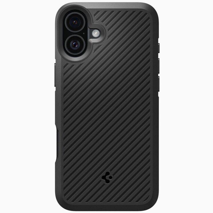 Защитный чехол Spigen (SGP) Core Armor для Apple iPhone 16 Plus (ACS08090) - Matte Black: фото 2 из 12