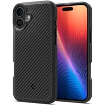 Защитный чехол Spigen (SGP) Core Armor для Apple iPhone 16 Plus (ACS08090) - Matte Black: фото 1 из 12