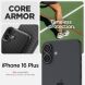 Защитный чехол Spigen (SGP) Core Armor для Apple iPhone 16 Plus (ACS08090) - Matte Black (360692B). Фото 12 из 12