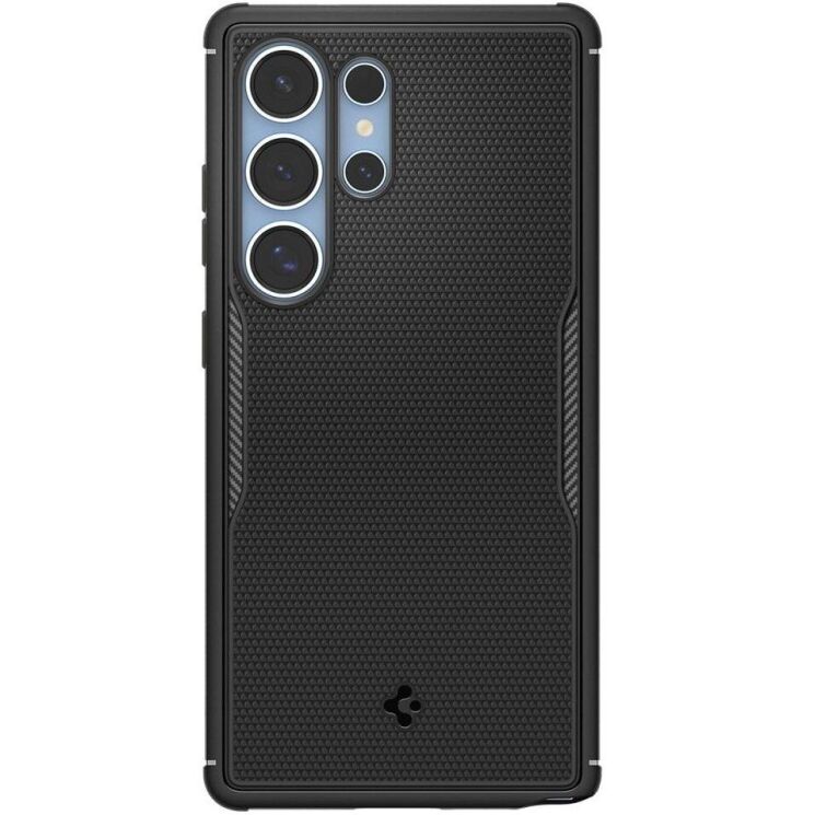 Захисний чохол Spigen (SGP) Core Armor (MagFit) для Samsung Galaxy S25 Ultra (S938) ACS08913 - Matte Black: фото 2 з 13