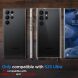 Захисний чохол Spigen (SGP) Crystal Hybrid для Samsung Galaxy S23 Ultra (S918) ACS05646 - Crystal Clear (321070C). Фото 12 з 16