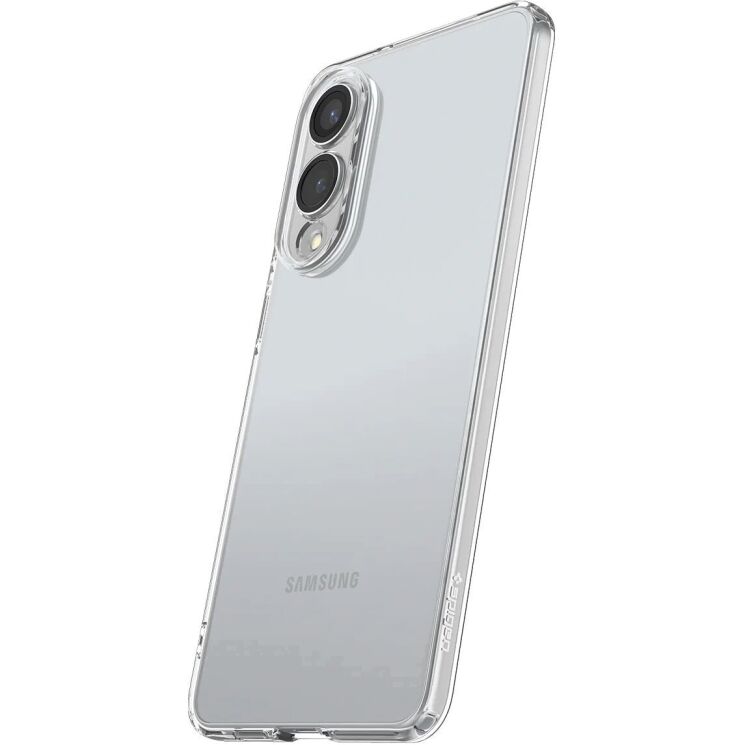 Защитный чехол Spigen (SGP) Liquid Crystal для Samsung Galaxy S25 Edge (S937) ACS09425 - Crystal Clear: фото 6 из 19