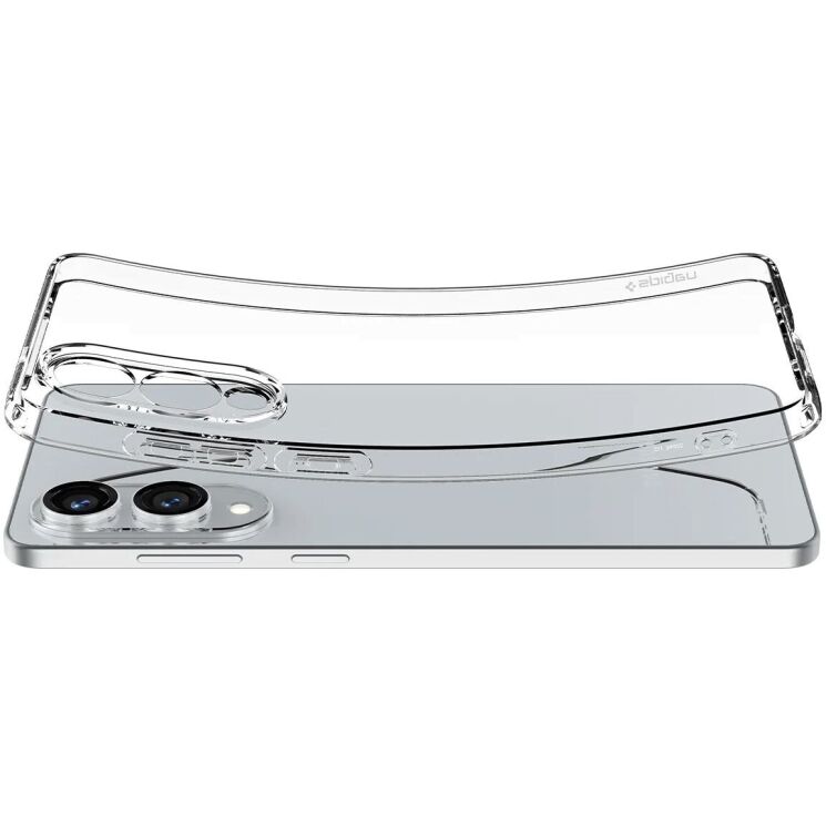 Защитный чехол Spigen (SGP) Liquid Crystal для Samsung Galaxy S25 Edge (S937) ACS09425 - Crystal Clear: фото 7 из 19