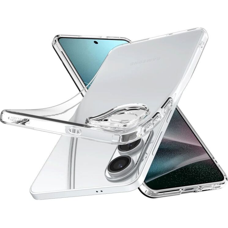 Защитный чехол Spigen (SGP) Liquid Crystal для Samsung Galaxy S25 Edge (S937) ACS09425 - Crystal Clear: фото 2 из 19