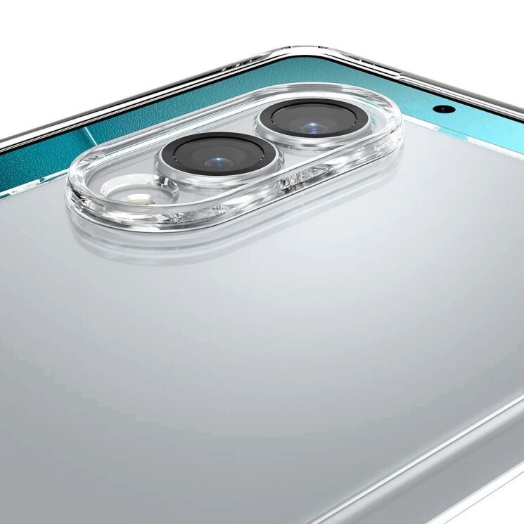 Защитный чехол Spigen (SGP) Liquid Crystal для Samsung Galaxy S25 Edge (S937) ACS09425 - Crystal Clear: фото 9 из 19