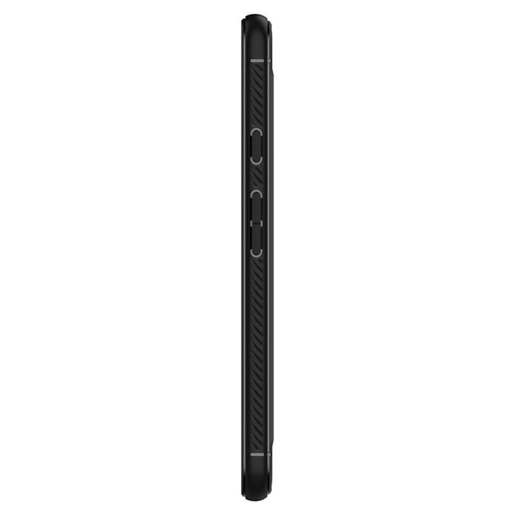 Защитный чехол Spigen (SGP) Rugged Armor для Google Pixel 4a 5G - Matte Black: фото 4 из 15