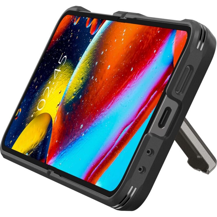 Защитный чехол Spigen (SGP) Tough Armor Pro (FF) для Samsung Galaxy Flip 6 - Gunmetal: фото 5 из 19