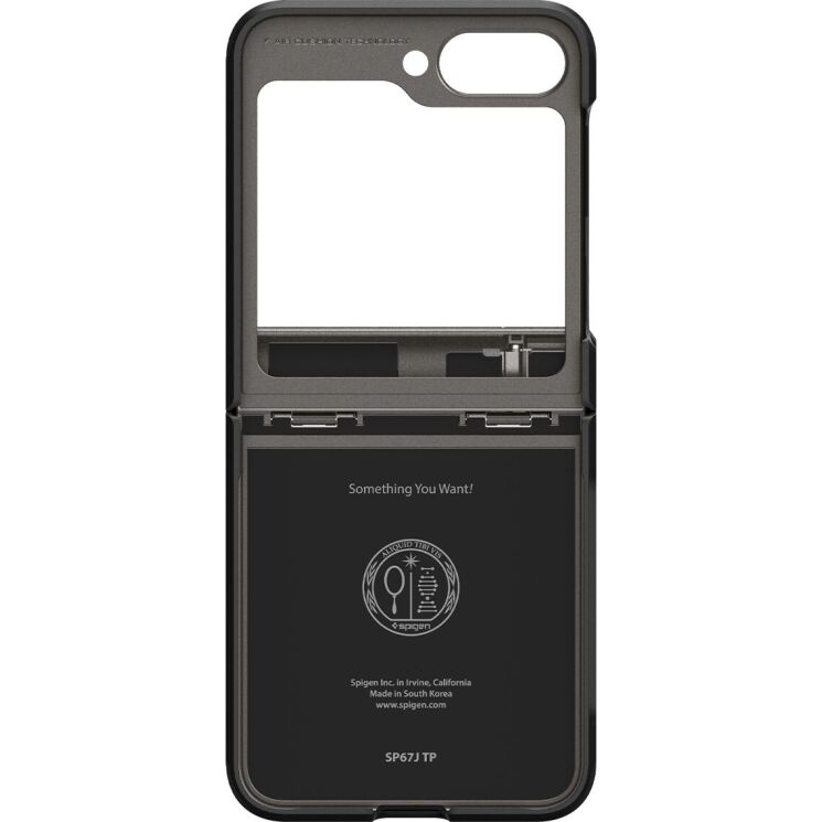 Защитный чехол Spigen (SGP) Tough Armor Pro (FF) для Samsung Galaxy Flip 6 - Gunmetal: фото 12 из 19