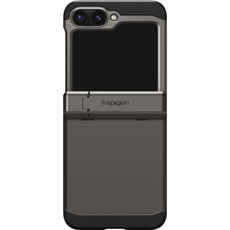 Защитный чехол Spigen (SGP) Tough Armor Pro (FF) для Samsung Galaxy Flip 6 - Gunmetal: фото 2 из 19