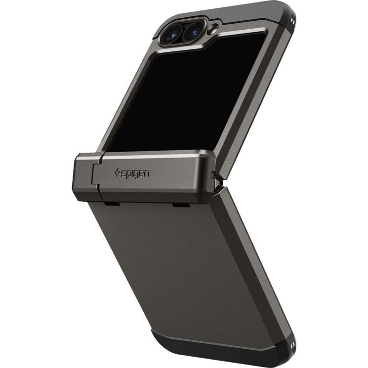 Защитный чехол Spigen (SGP) Tough Armor Pro (FF) для Samsung Galaxy Flip 6 - Gunmetal: фото 3 из 19