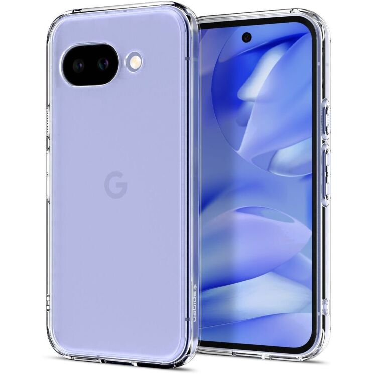 Захисний чохол Spigen (SGP) Ultra Hybrid для Google Pixel 9a (ACS09042) - Crystal Clear: фото 2 з 15