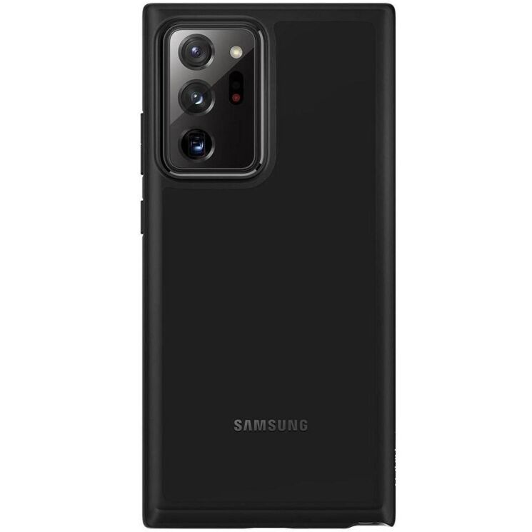 Защитный чехол Spigen (SGP) Ultra Hybrid для Samsung Galaxy Note 20 Ultra (N985) ACS01394 - Matte Black: фото 6 из 10