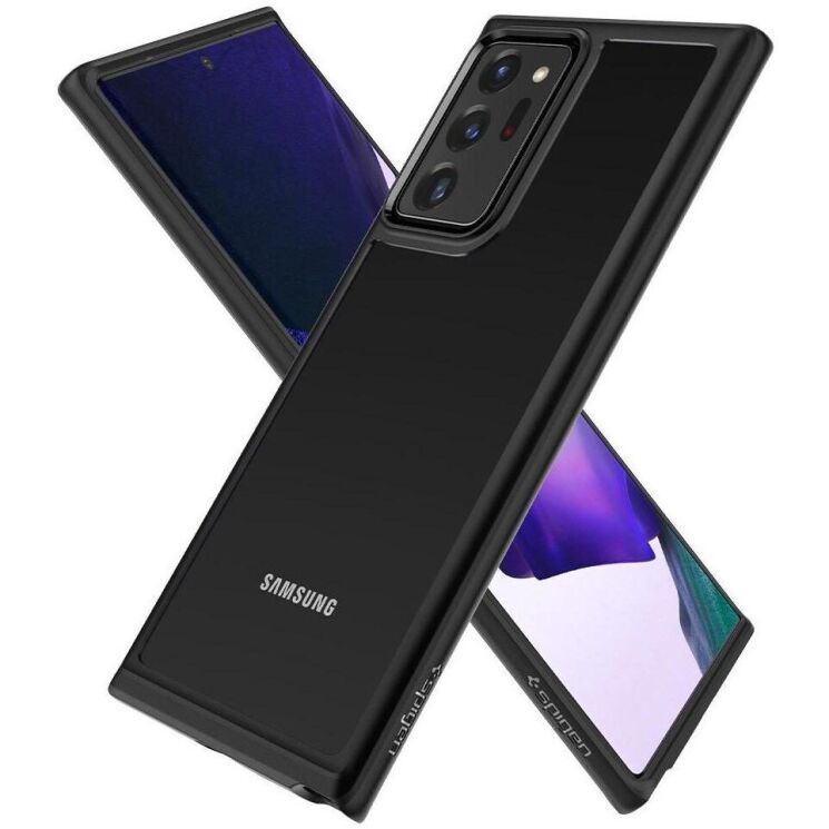 Защитный чехол Spigen (SGP) Ultra Hybrid для Samsung Galaxy Note 20 Ultra (N985) ACS01394 - Matte Black: фото 4 из 10