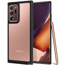 Защитный чехол Spigen (SGP) Ultra Hybrid для Samsung Galaxy Note 20 Ultra (N985) ACS01394 - Matte Black: фото 1 из 10
