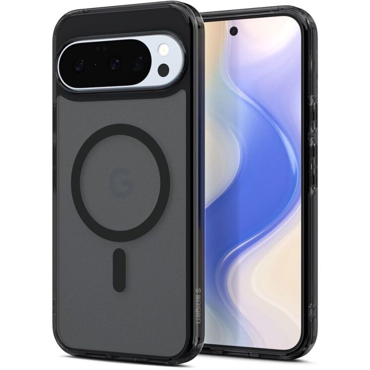 Захисний чохол Spigen (SGP) Ultra Hybrid (MagFit) для Google Pixel 10 / 10 Pro (ACS09703) - Black: фото 2 з 17
