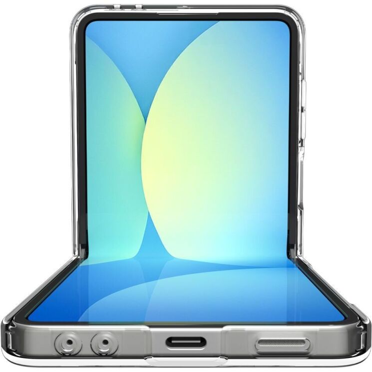 Защитный чехол Spigen (SGP) Ultra Hybrid Pro (MagFit) для Samsung Galaxy Flip 7 (ACS09559) - Clear / White: фото 14 из 24