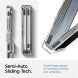 Защитный чехол Spigen (SGP) Ultra Hybrid Pro (MagFit) для Samsung Galaxy Flip 7 (ACS09559) - Clear / White (383937W). Фото 22 из 24