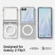Защитный чехол Spigen (SGP) Ultra Hybrid Pro (MagFit) для Samsung Galaxy Flip 7 (ACS09559) - Clear / White (383937W). Фото 19 из 24