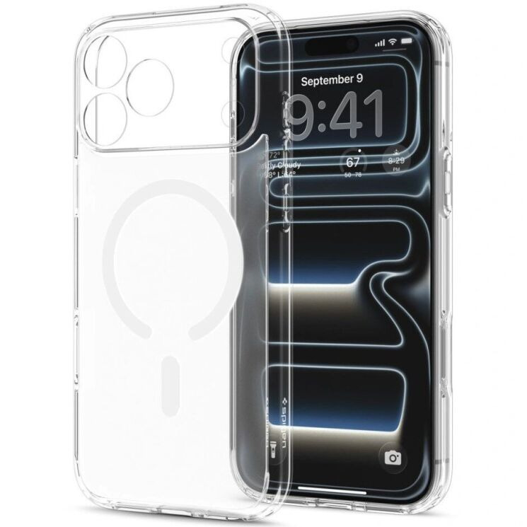 Защитный чехол Spigen Ultra Hybrid MagSafe для iPhone 18 Pro Max (ACS12124) - Frost White (4403103T) Защитный чехол Spigen Ultra Hybrid MagSafe для iPhone 18 Pro Max (ACS12124) - Frost White: фото 3 из 13