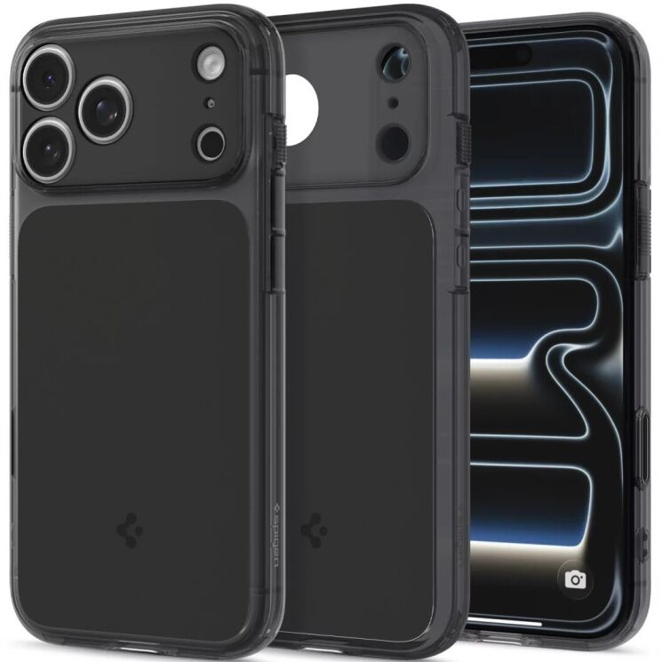 Захисний чохол Spigen Ultra Hybrid T MagFit для iPhone 18 Pro Max (ACS12134) - Matte Black: фото 1 з 14