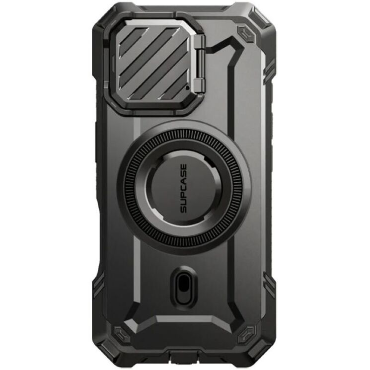 Защитный чехол Supcase Unicorn Beetle MAG XT MagSafe для Apple iPhone 16 Pro (843439150478) - Black: фото 4 из 12