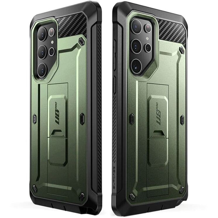 Защитный чехол Supcase Unicorn Beetle Pro Rugged Case 2 Set для Samsung Galaxy S24 Ultra (S928) - Guldan: фото 3 из 9