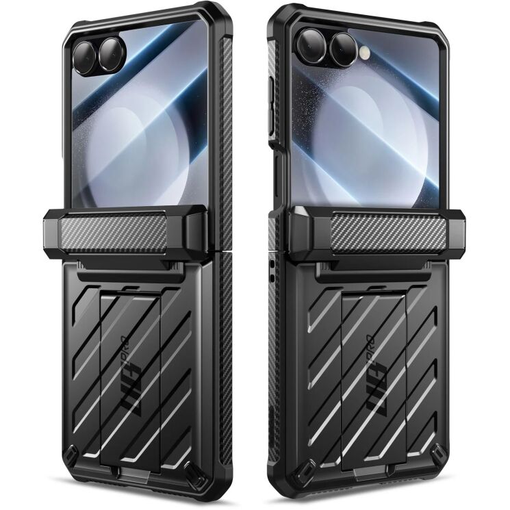 Захисний чохол Supcase Unicorn Beetle Pro Rugged Case with Belt Clip для Samsung Galaxy Flip 7 (843439158900) - Black: фото 3 з 12
