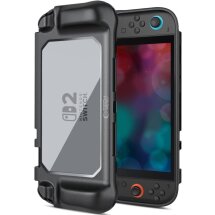 Захисний чохол Tech-Protect Magmat (FC) для Nintendo Switch 2 - Black Clear: фото 1 з 7