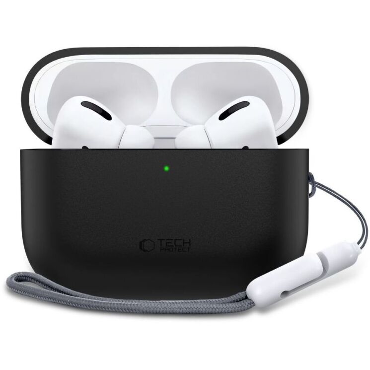 Защитный чехол Tech-Protect Silicone Case для AirPods Pro 3 - Black: фото 2 из 7
