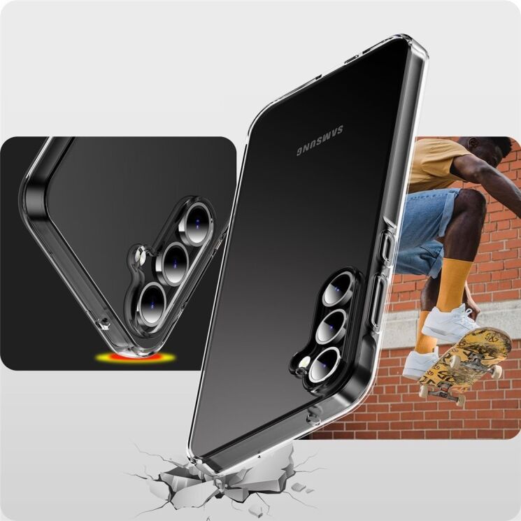 Защитный чехол THE ONE Anti-Bacteria для Samsung Galaxy A55 (A556) 6973297901340 - Clear: фото 3 из 3