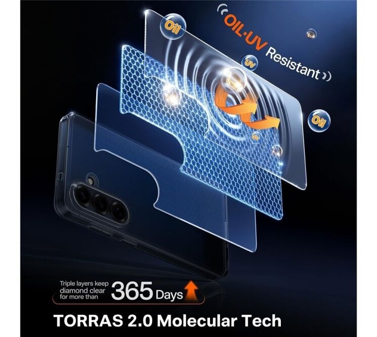 Защитный чехол TORRAS Guardian для Samsung Galaxy S26 Plus - Black: фото 8 из 10