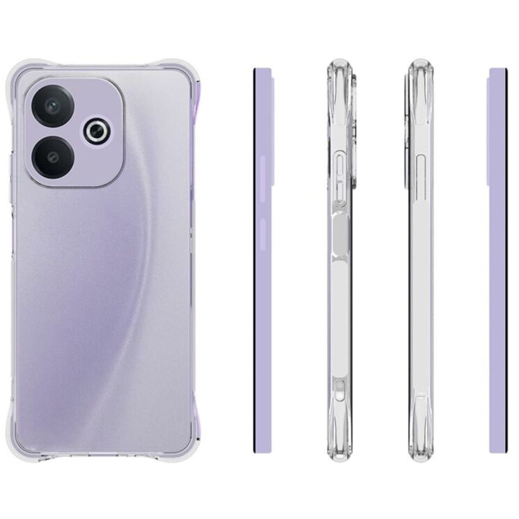 Защитный чехол UniCase AirBag для Oppo A5 Pro (4G/5G) - Transparent: фото 5 из 5
