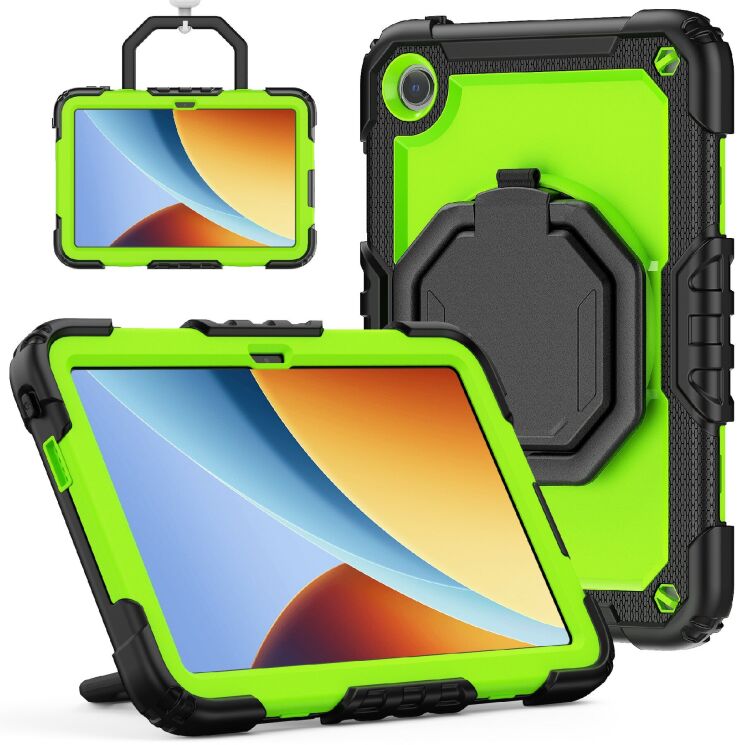 Захисний чохол UniCase Apollo Guard для Xiaomi Redmi Pad 2 9.7 - Black / Yellow Green (422601BG) Захисний чохол UniCase Apollo Guard для Xiaomi Redmi Pad 2 9.7 - Black / Yellow Green: фото 1 з 13