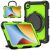 Захисний чохол UniCase Apollo Guard для Xiaomi Redmi Pad 2 9.7 - Black / Yellow Green: фото 1 з 13