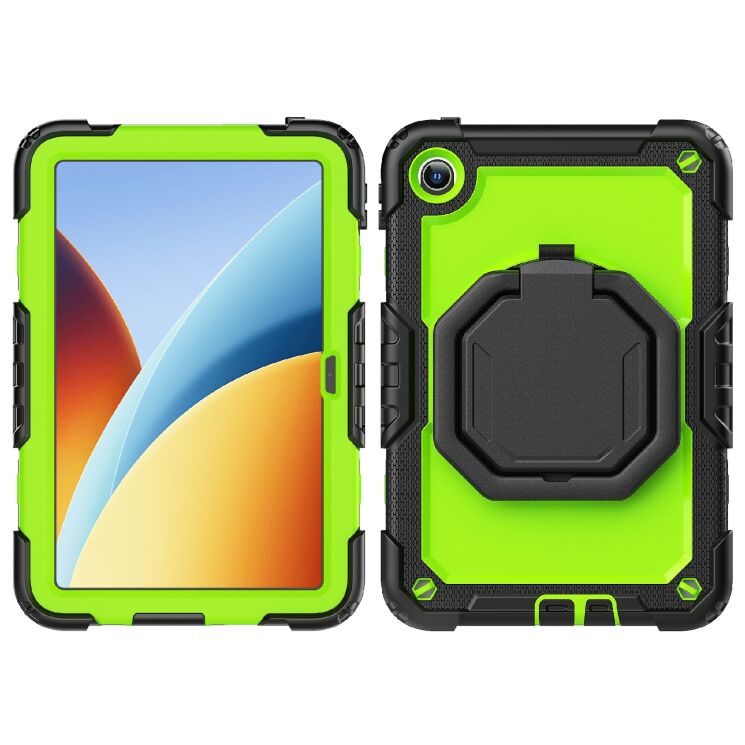 Захисний чохол UniCase Apollo Guard для Xiaomi Redmi Pad 2 9.7 - Black / Yellow Green (422601BG) Захисний чохол UniCase Apollo Guard для Xiaomi Redmi Pad 2 9.7 - Black / Yellow Green: фото 2 з 13