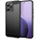 Захисний чохол UniCase Carbon для OPPO Reno 14 FS 5G - Black (388314B). Фото 1 з 10