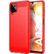 Защитный чехол UniCase Carbon для Samsung Galaxy A12 (A125) / A12 Nacho (A127) - Red (368605R)