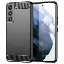 Защитный чехол UniCase Carbon для Samsung Galaxy S23 Plus - Black: фото 1 из 9