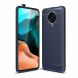 Защитный чехол UniCase Carbon для Xiaomi Poco F2 Pro / Redmi K30 Pro - Dark Blue (281003DB). Фото 1 из 10