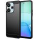 Защитный чехол UniCase Carbon для Xiaomi Redmi 13 - Black (358912B). Фото 1 из 10