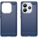 Защитный чехол UniCase Carbon для Xiaomi Redmi Note 14 5G - Blue (373303L). Фото 2 из 8