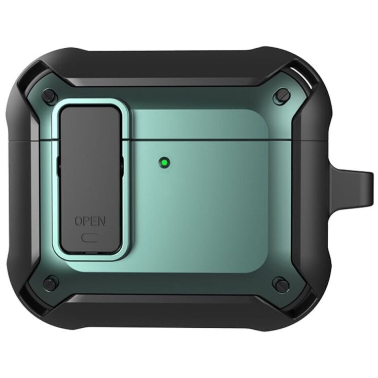 Защитный чехол UniCase Defender Cover для Apple AirPods 4 - Green: фото 1 из 8