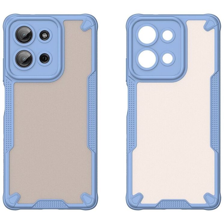 Защитный чехол UniCase Falcon Frame для Motorola Moto G75 - Blue: фото 2 из 10
