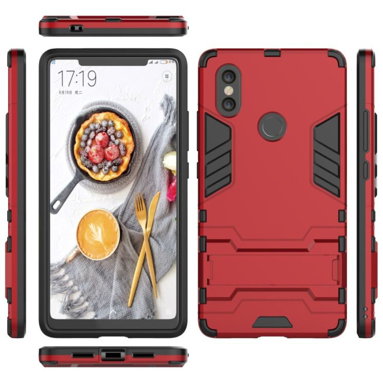 Захисний чохол UniCase Hybrid для Xiaomi Mi 8 SE (Special Edition) - Red: фото 2 з 5