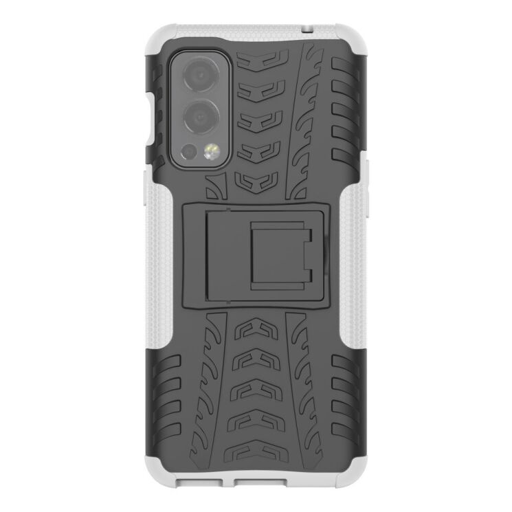 Защитный чехол UniCase Hybrid X для OnePlus Nord 2 - White: фото 3 из 10