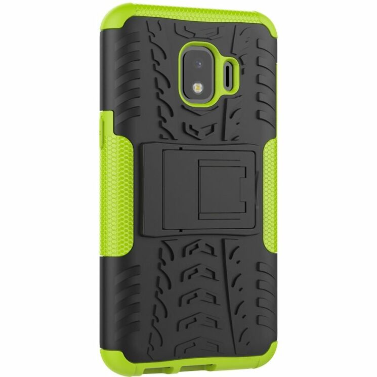 Защитный чехол UniCase Hybrid X для Samsung Galaxy J2 Core (J260) - Green: фото 8 из 12